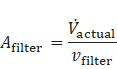 formulation of filtration velocity