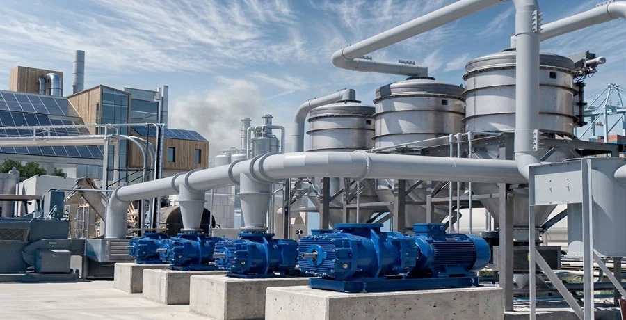 roots blower pneumatic conveying