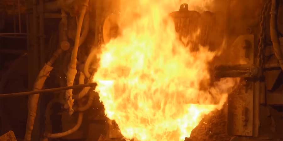 roots blower applications for iron and steel industry, roots blowers in steel industry, high-temperature melting